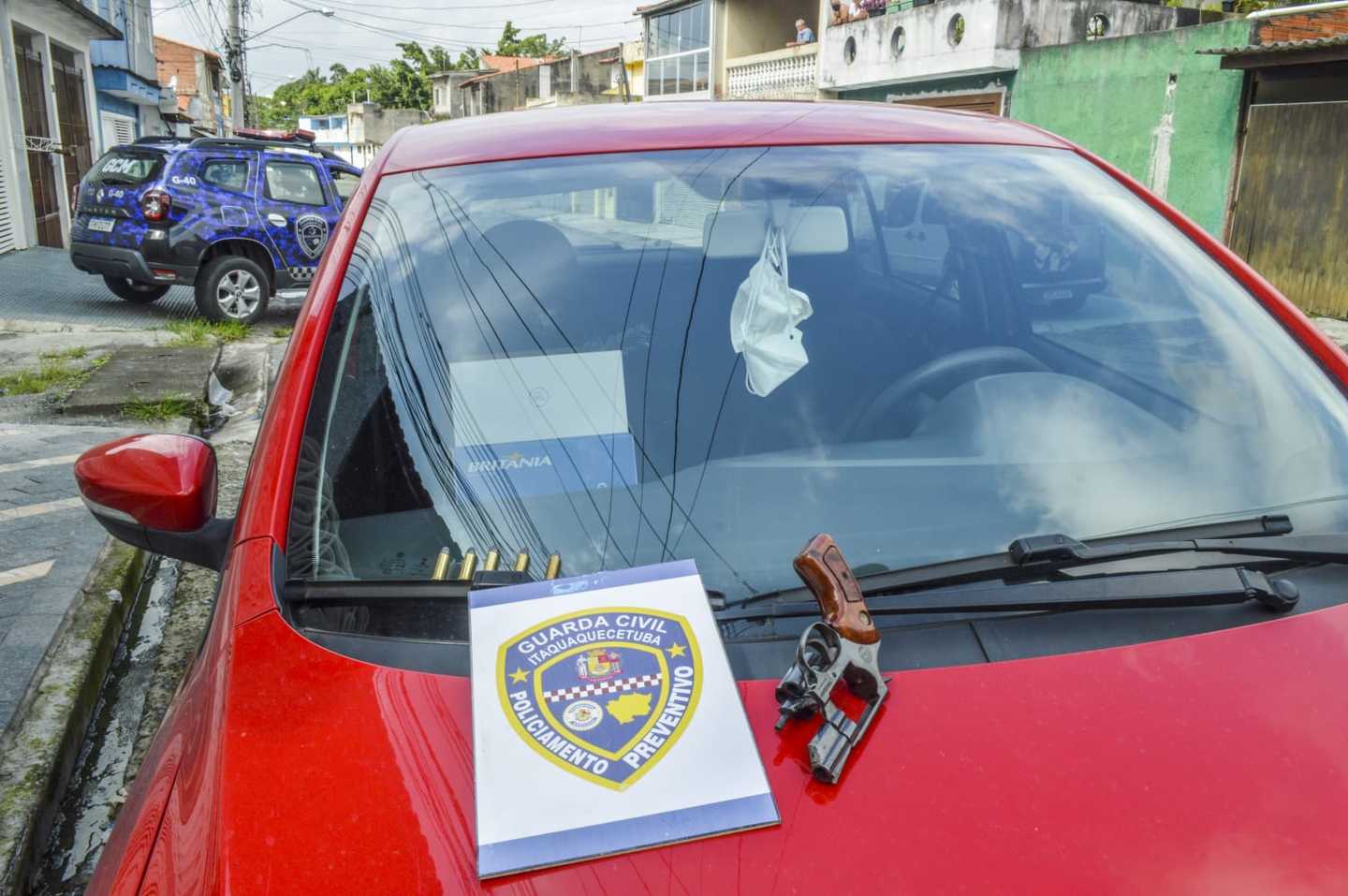 Gcm De Itaqu Apreende Carro E Arma Em Patrulhamento De Rotina Di Rio