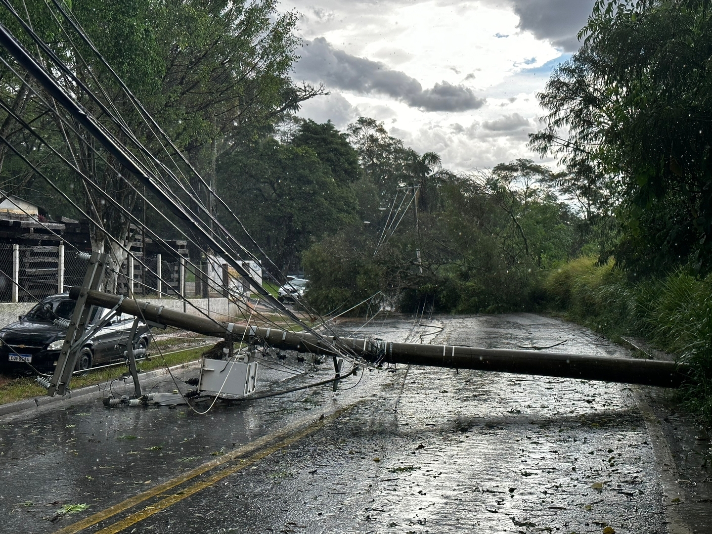 Defesa Civil alerta para ventos de até 90 km h nos próximos dias na