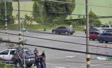 Perseguição termina em prisão no estacionamento do shopping de Mogi
