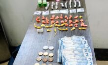 Homem é preso com 121,5 gramas de drogas em Mogi