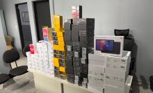 Carga de celulares e tablets avaliada em R$ 520 mil é apreendida em Itaquá