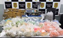 45,4kg de drogas são apreendidas em Mogi