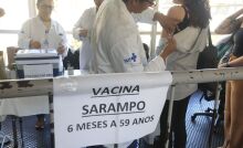 Mais de 795 mil vacinas contra o sarampo foram aplicadas em São Paulo