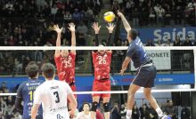 Suzano Vôlei mostra força e vence amistoso contra a seleção japonesa