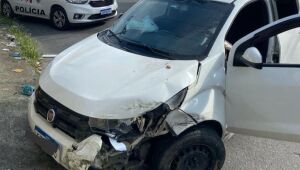 Polícia Militar detém quatro por roubo de carro de aplicativo 