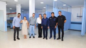 Saúde entrega reforma do setor de Emergência do Pronto-Socorro Municipal
