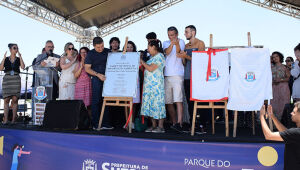 Em dia histórico, Ashiuchi inaugura Parque do Mirante e confirma Mercadão