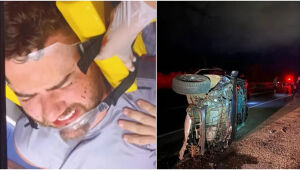 Zé Neto, da dupla com Cristiano, quebra três costelas após grave acidente de carro
