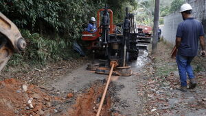 Obras na rede de água avançam no bairro Meu Sossego para atender 250 moradores
