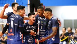 Suzano Vôlei vence Praia Grande e garante vaga nas semifinais do Paulista 2024