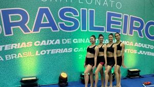 Atletas suzanenses estão na Bahia para a disputa Campeonato Brasileiro de Ginástica Rítmica 