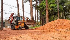 Obras de reforma do Parque Municipal Nosso Recanto avançam em Ferraz