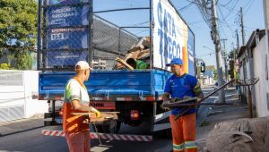 Cata-treco vai atender oito bairros e 160 vias na próxima semana em Itaquá