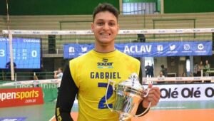 Suzano Vôlei anuncia o oposto Gabriel Santos para a sequência da temporada