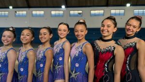 Ginastas suzanenses disputam torneio nacional de ginástica rítmica em Sergipe