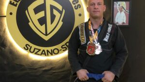 Lutador de Suzano conquista o Mundial de Jiu-Jitsu em São Paulo