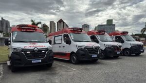 Samu de Mogi passa a contar com mais quatro ambulâncias para atender a população