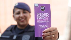 Patrulha Maria da Penha intensifica ações no Mês da Mulher com campanha informativa