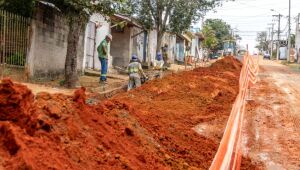 Mogi inicia obras de coleta e tratamento de esgoto em Jundiapeba; investimento é de R$ 12,2 milhões