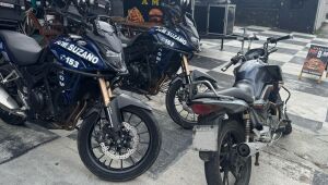 GCM apreende motocicleta irregular e recupera celular furtado em Suzano