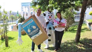 Prefeito Saulo Souza e primeira-dama Flavia Souza lançam Campanha do Agasalho 2025 em Poá
