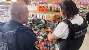 Mogi registra 15 ocorrências com réplicas de arma de fogo e Prefeitura reforça fiscalização