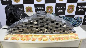 Investigação da Polícia Civil leva à apreensão de 50 kg de cocaína no Alto Tietê