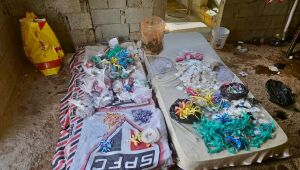 Operação Tráfico Zero estoura três casas-bomba e apreende 6,7 mil porções de drogas em Itaquá