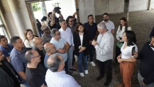 Vereadores de Mogi acompanham vistoria em área que abrigará nova UPA