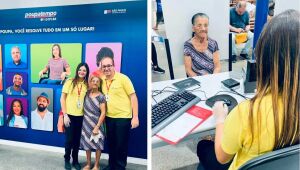 Com 104 anos, moradora de Suzano atualiza documento no Poupatempo