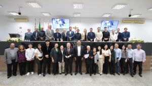 Presidente do Bunkyo Suzano, Reinaldo Katsumata, é homenageado pela Câmara Municipal 
