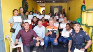 Defesa Civil conclui 19ª turma de capacitação no Nupdec no Nazareth