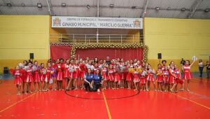 Esporte de Ferraz realiza cerimônia de encerramento da ginástica global