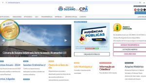 Pelo 2º ano seguido, site da Câmara de Suzano é o melhor avaliado em transparência na região