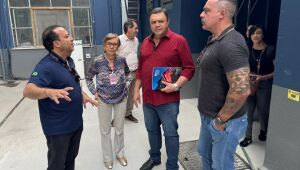 Deputado Marcos Damasio visita Santa Casa de Mogi após destinar R$ 1,1 mi para custeio de saúde