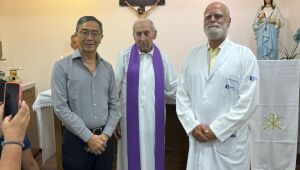 Hospital Santa Maria completa 10 anos com missa e planos