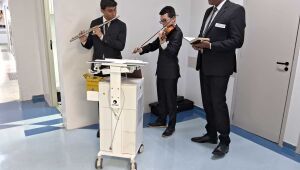 A&ccedil;&atilde;o de louvor leva f&eacute; e conforto a pacientes do Hospital Santana