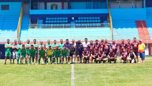 Prefeitura e Imprensa realizam jogos de confraterniza&ccedil;&atilde;o de futebol e v&ocirc;lei