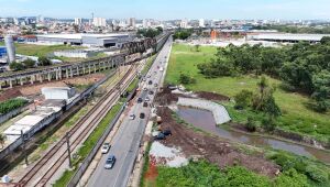 Avenida Jorge Bei Maluf é liberada nos dois sentidos após avanço em obra histórica de drenagem