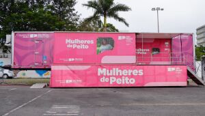 Saúde inicia atendimentos da Carreta da Mamografia no Largo da Feira