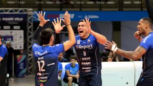 Suzano se imp&otilde;e e vence Joinville V&ocirc;lei no primeiro jogo em casa neste ano

