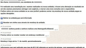 Mogi alerta para tentativa de golpe em pacientes da Carreta de Mamografia