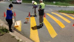 Por dia, Secretaria de Transporte realiza melhorias em dez pontos de Suzano