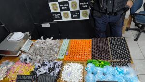 GCM estoura casa bomba e apreende mais de 15 quilos de drogas no Jardim Maitê