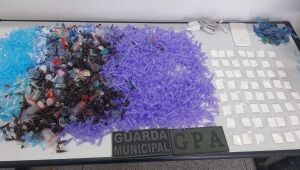 GCM de Suzano localiza 175 porções de drogas em duas ocorrências nesta semana