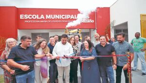 Suzano inaugura escola no Europa para atender 220 alunos de 0 a 5 anos