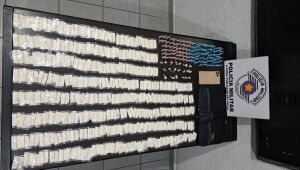 Homem portando 362 porções de drogas é preso em flagrante por tráfico em Santa Isabel