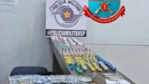 Homem &eacute; preso com mais de 300g de drogas em Mogi