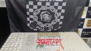 Romu de Po&aacute; apreende 600 por&ccedil;&otilde;es de drogas durante a&ccedil;&atilde;o na Vila Varela