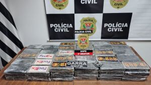 Polícia Civil intercepta carro de luxo com 118 kg de cocaína próximo ao Aeroporto de Guarulhos
